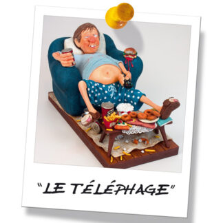 453-0007 COUCH POTATO / LE TELEPHAGE by Forchino