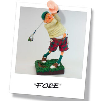 453-0005 THE GOLFER - FORE by Forchino