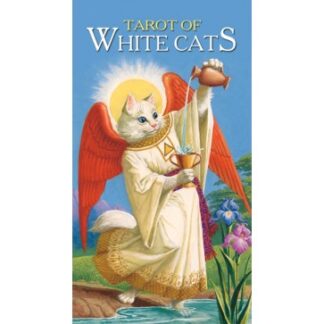 804-0083 COLLECTIBLE TAROT WHITE CATS LO SCARABEO