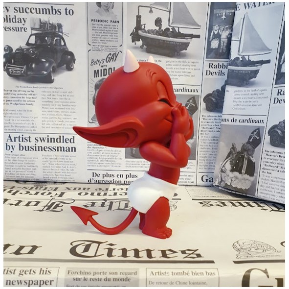 522-0105 STATUE HOT STUFF DEVIL LAUGH Demons et Merveilles - Image 4