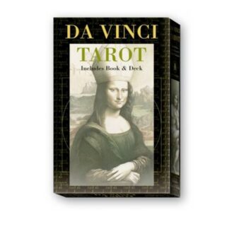 804-0218 COLLECTIBLE TAROT BOOK LEONARDO DA VINCI LO SCARABEO