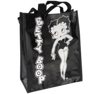 810-0024 WOVEN TOTE BAG BETTY BOOP