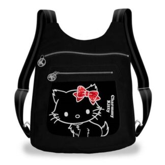 811-0635 BACKPACK CANVAS MEOW CHARMMY KITTY (HELLO KITTY)