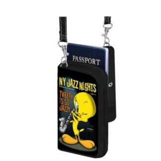 811-0543 TRAVEL WALLET JAZZY TWEETY Looney Tunes
