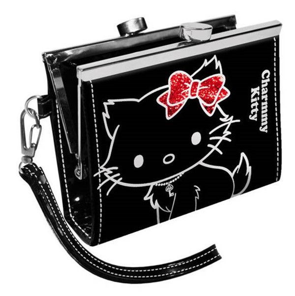 811-0636 VINTAGE CLASP WALLET MEOW CHARMMY KITTY Hello Kitty
