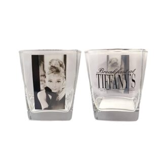 952-0019 WHISKEY GLASS 2-PACK SET AUDREY HEPBURN Breakfast at Tiffany's