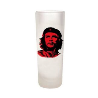 953-0015 FROSTED SHOT GLASS CHE GUEVARA