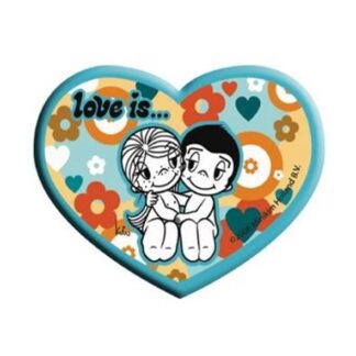 944-0001 RETRO MAGNET COMIC STRIP LOVE IS...