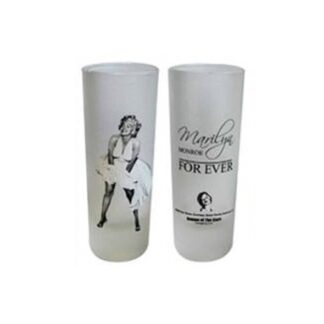 947-0139 FROSTED SHOT GLASS 2-PACK SET MARILYN MONROE