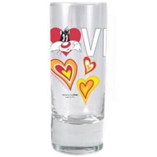 913-0007 SHOT GLASS SYLVESTER Looney Tunes