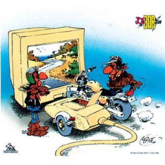 532-0011 MOUSE PAD JOE BAR TEAM Demons et Merveilles