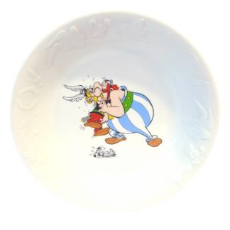 802-0006 COLLECTIBLE SOUP PLATE ASTERIX AND OBELIX