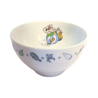802-0009 COLLECTIBLE BOWL ASTERIX AND OBELIX