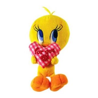 912-0215 PLUSH TOY HEART FOR YOU TWEETY Looney Tunes