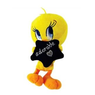 912-0217 PLUSH TOY STAR ADORABLE TWEETY Looney Tunes