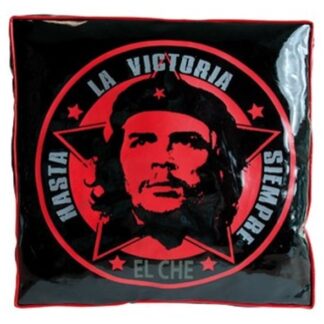 953-0050 CUSHION THROW PILLOW VINYL CHE GUEVARA