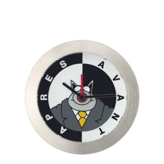 805-0006 VINTAGE ALARM CLOCK PHILIPPE GELUCK LE CHAT