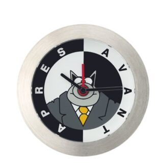 805-0006 VINTAGE ALARM CLOCK PHILIPPE GELUCK LE CHAT