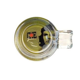 953-0002a CHE GUEVARA GLASS ASHTRAY