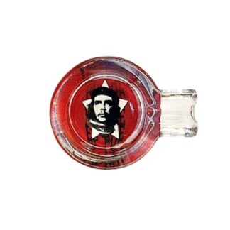 953-0002c CHE GUEVARA GLASS ASHTRAY