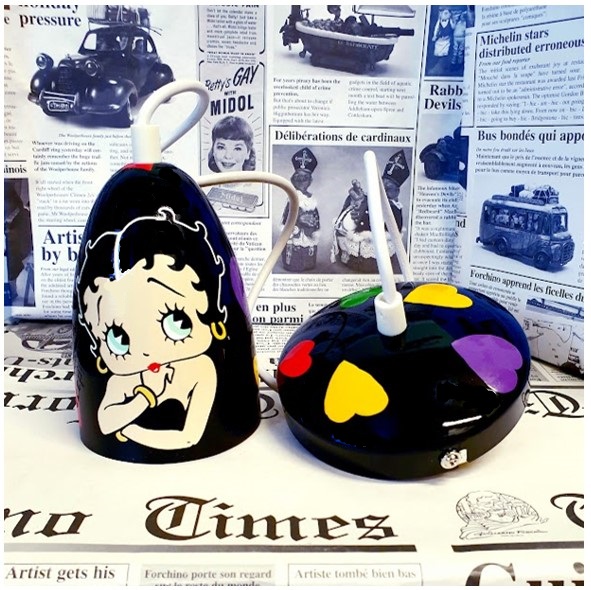 917-0036 BETTY BOOP CEILING LAMP - Image 3