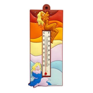 562-0003 WALL THERMOMETER DANY COLOMBE Demons et Merveilles