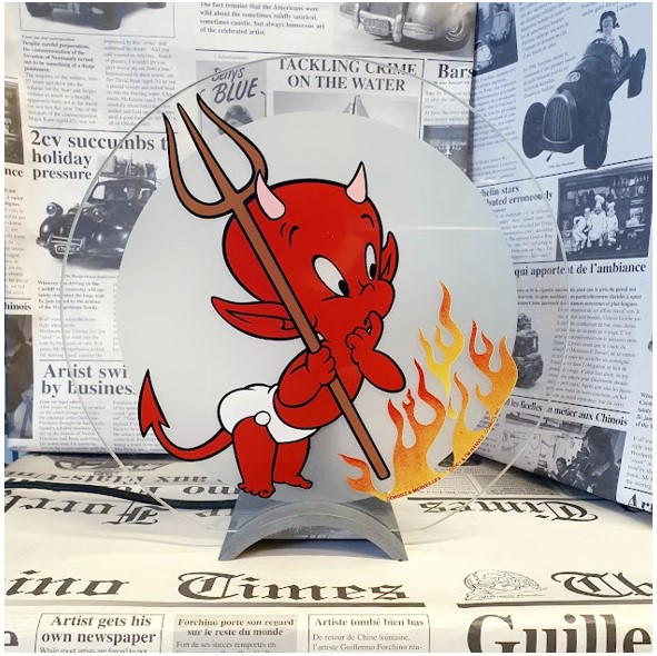 520-0085 STATUE HOT STUFF THE DEVIL Demons et Merveilles - - Spooky Scary Boo